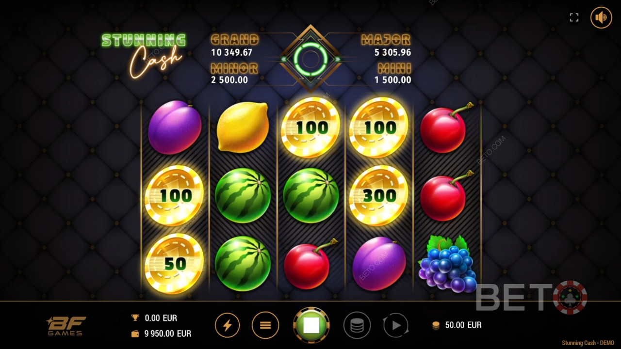 Обзор Stunning Cash от BETO Slots