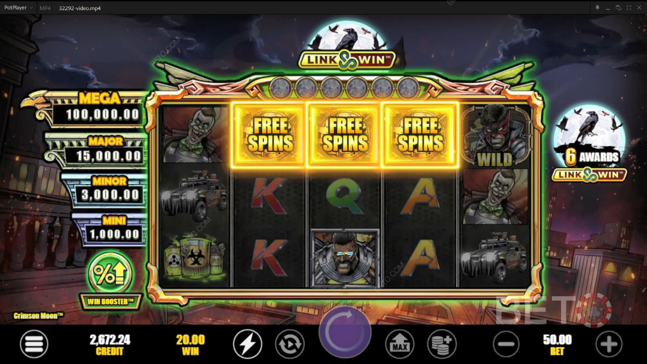 Обзор Crimson Moon от BETO Slots