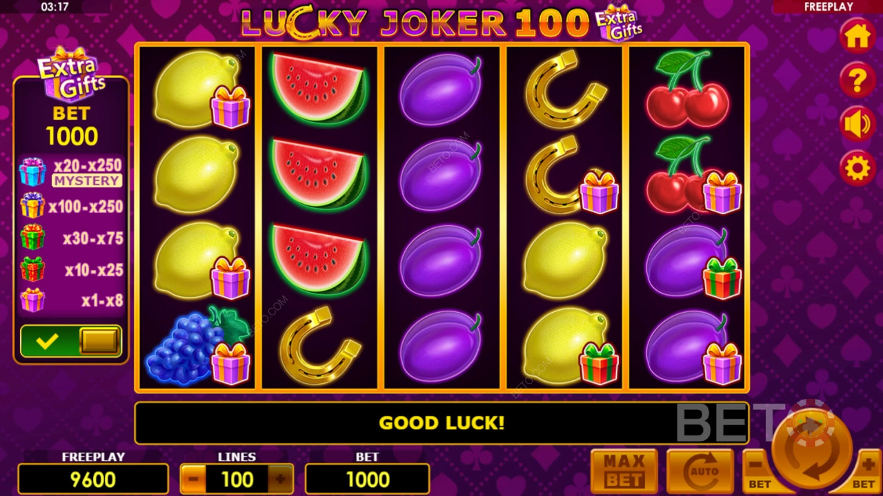 Lucky Joker 100 Extra Gifts Играть Бесплатно