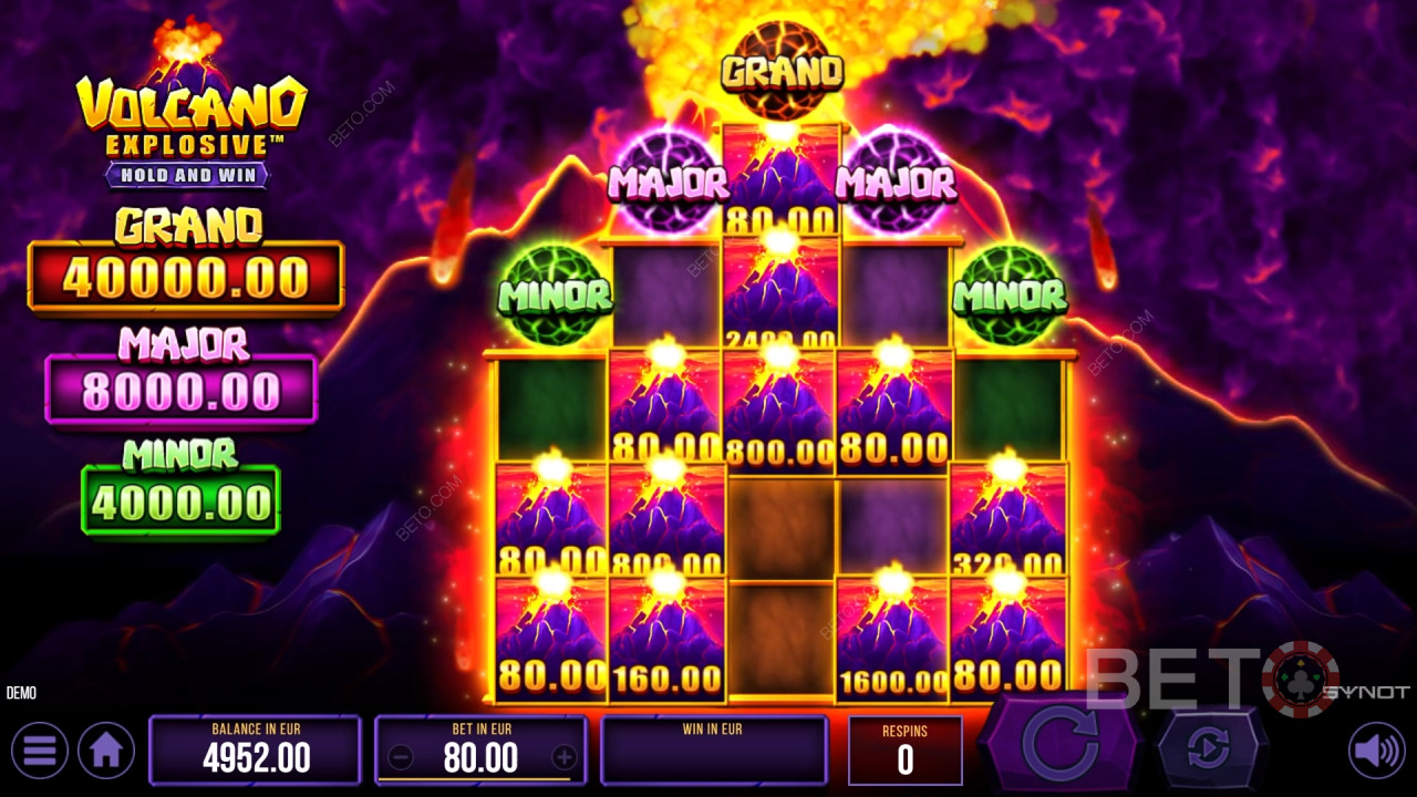 Вулкан Взрывной обзор от BETO Slots