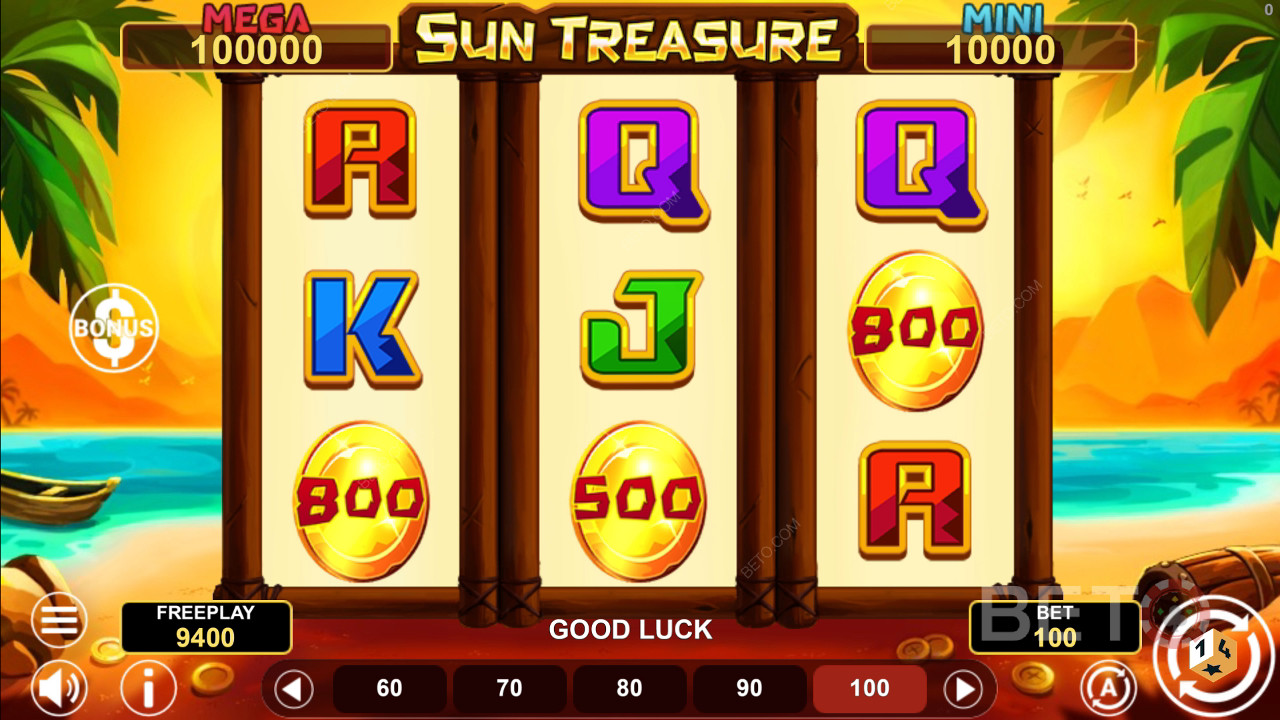 Sun Treasure Hold & Win Играть Бесплатно