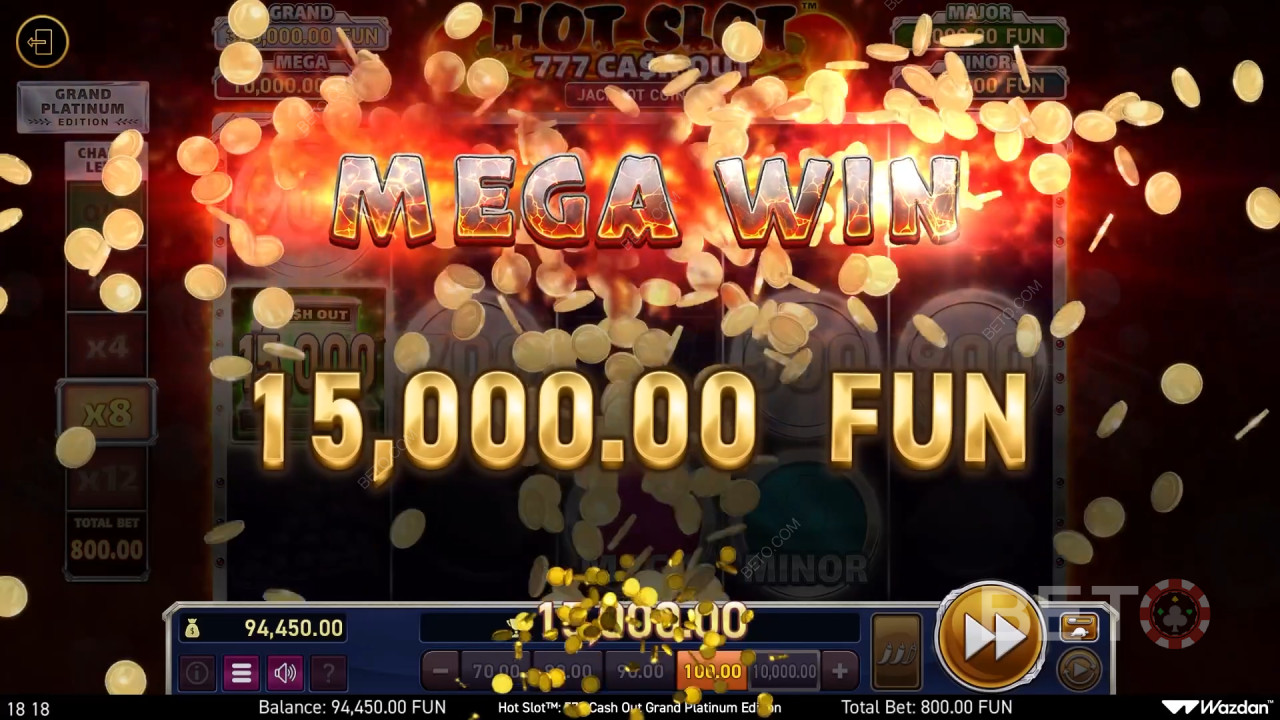 Выиграйте 3 000x вашу ставку в горячем слоте: 777 Cash Out Grand Platinum Edition Slot Online!