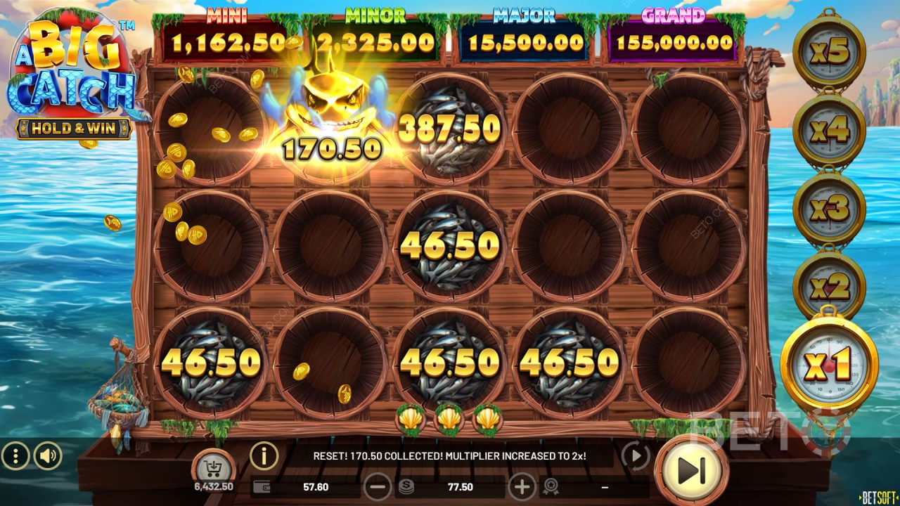 A Big Catch – Hold & Win Играть Бесплатно