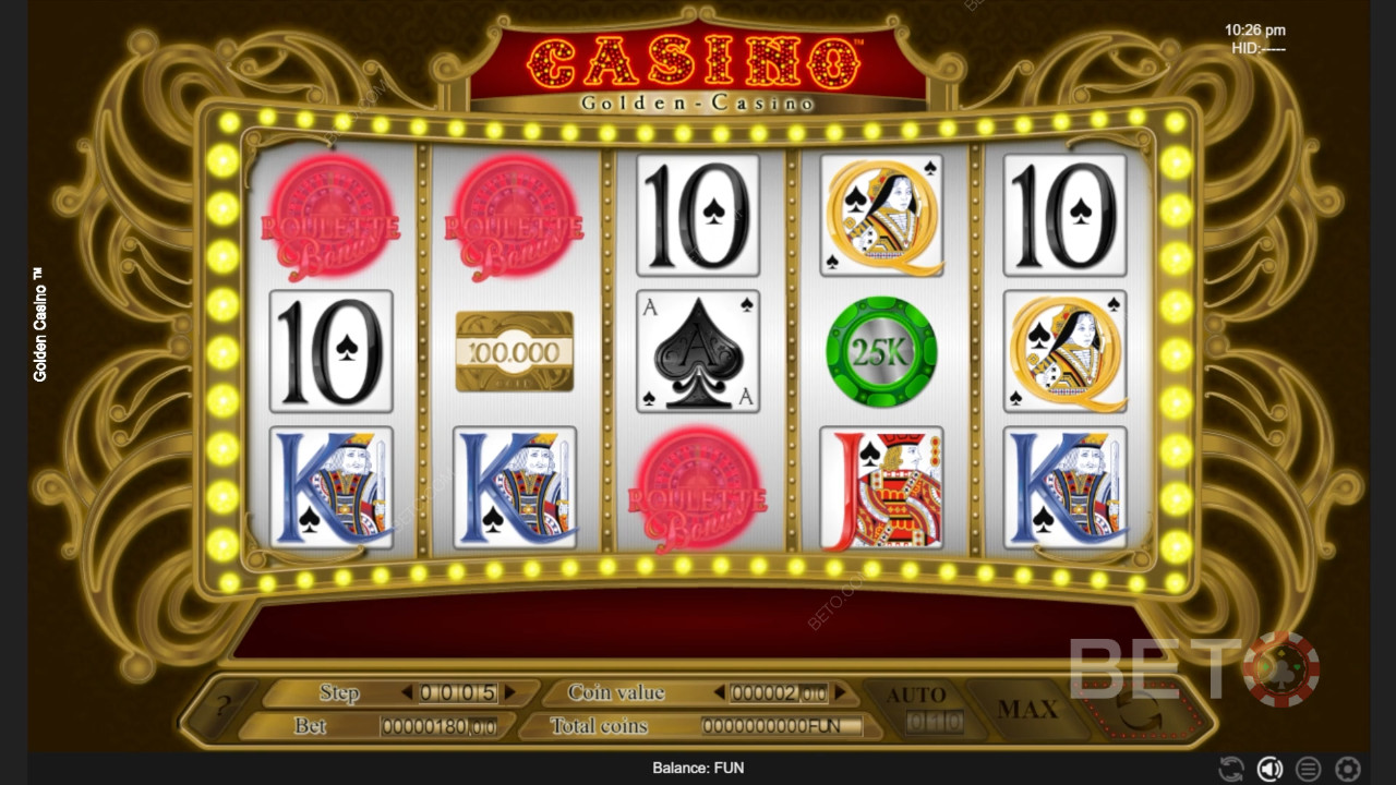 Обзор Golden Casino от BETO Slots
