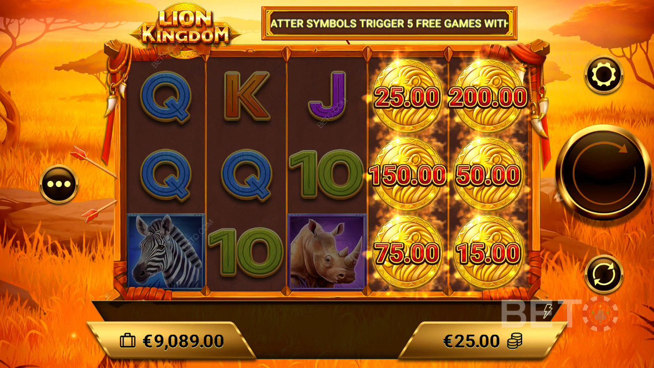 Lion Kingdom Review by BETO Slots