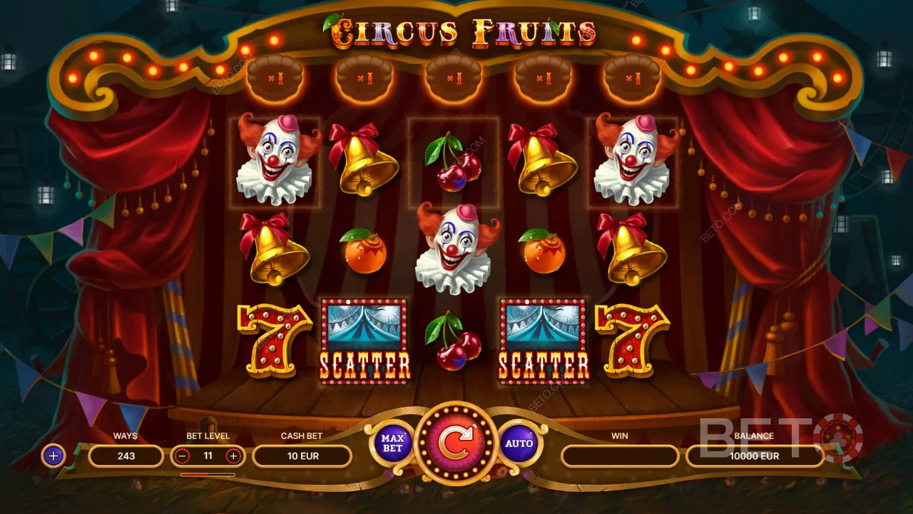 Иммерсивная система управления Circus Fruits