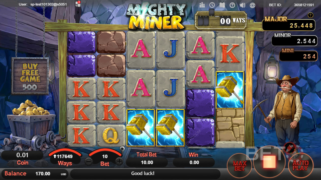 Mighty Miner Играть Бесплатно