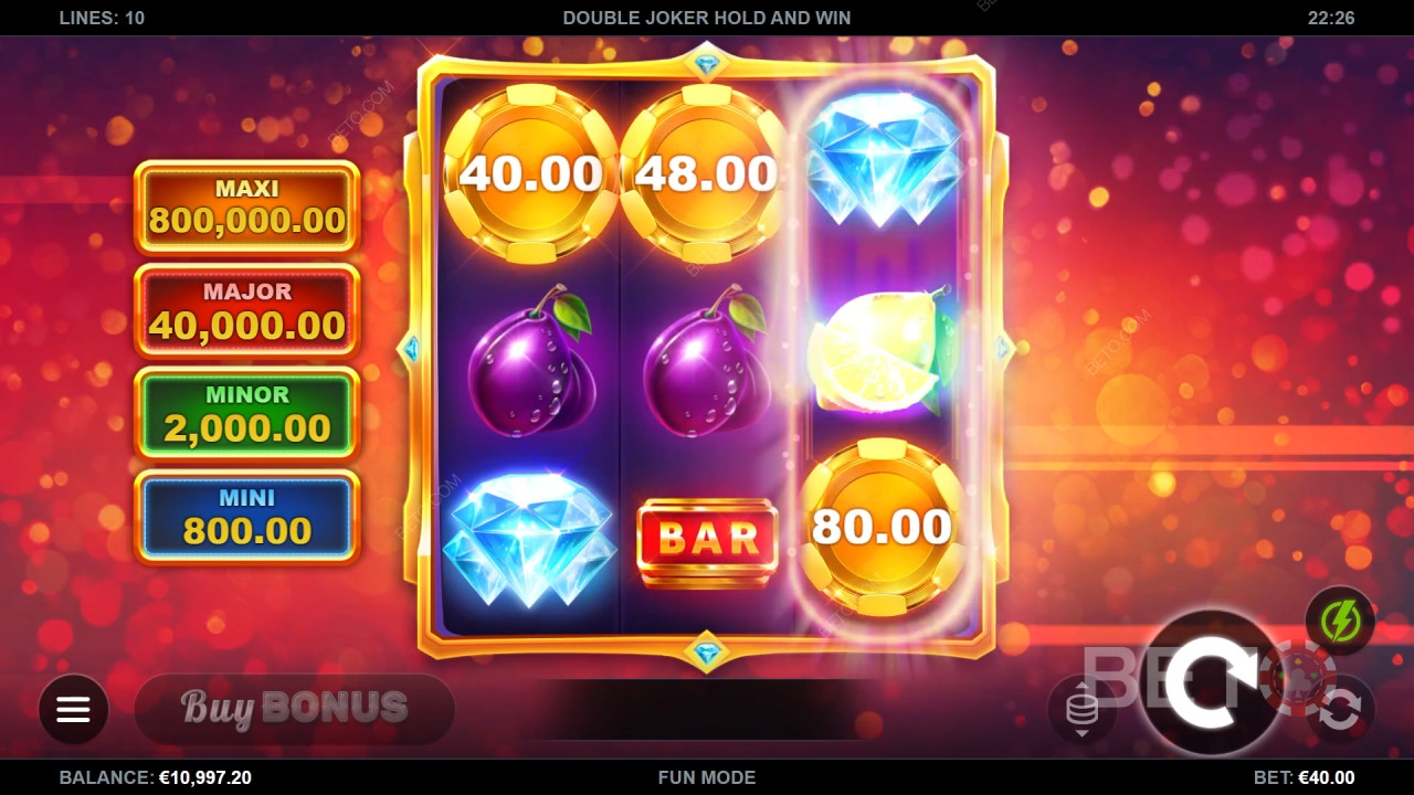 Double Joker Hold and Win Review by BETO Slots