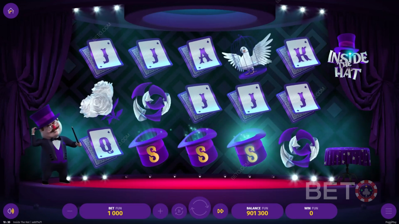 Inside The Hat Играть Бесплатно