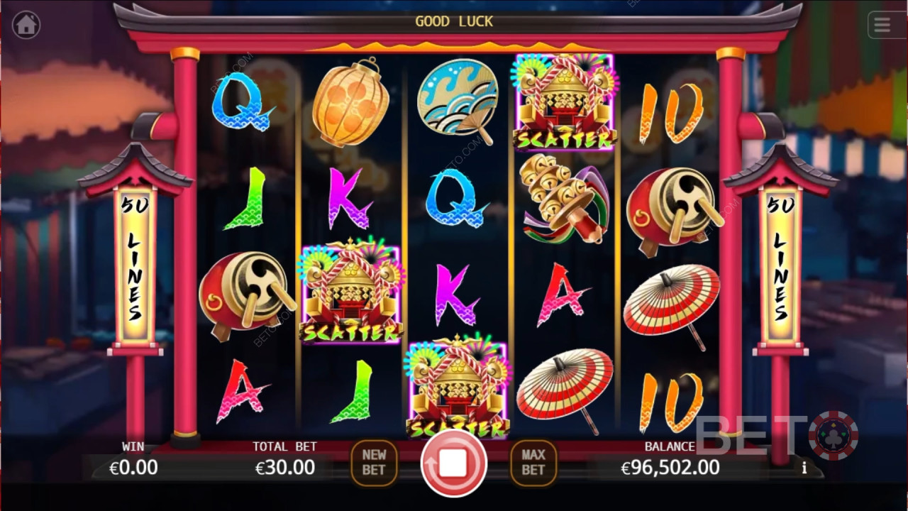 Ten Jin Matsuri Играть Бесплатно