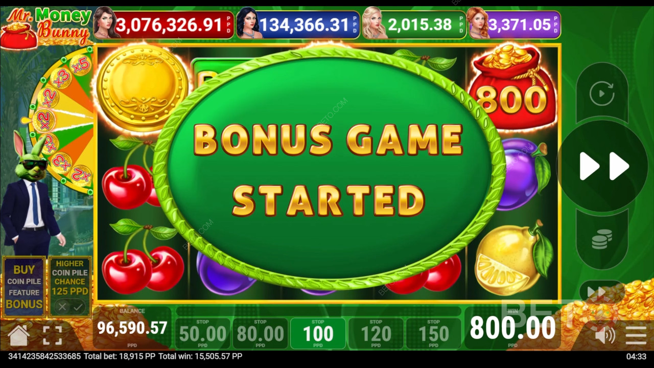 Бонусные функции, объясненные в Money Bunny от Pateplay