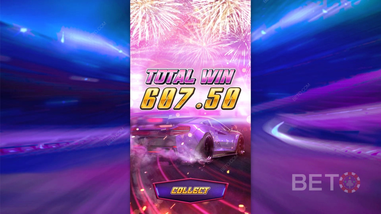 Выиграйте 8,345x вашу ставку в видеослоте Speed Winner!
