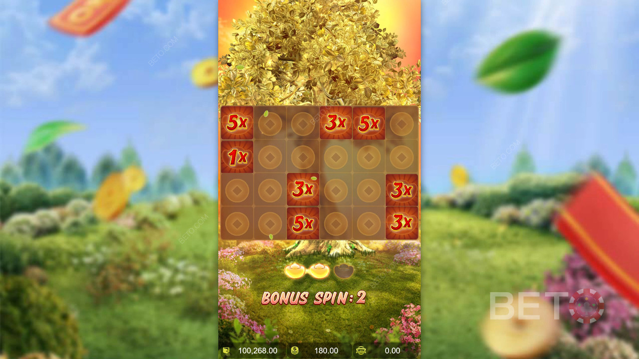 Выиграйте 1,513x вашу ставку в онлайн слоте Prosperity Fortune Tree!