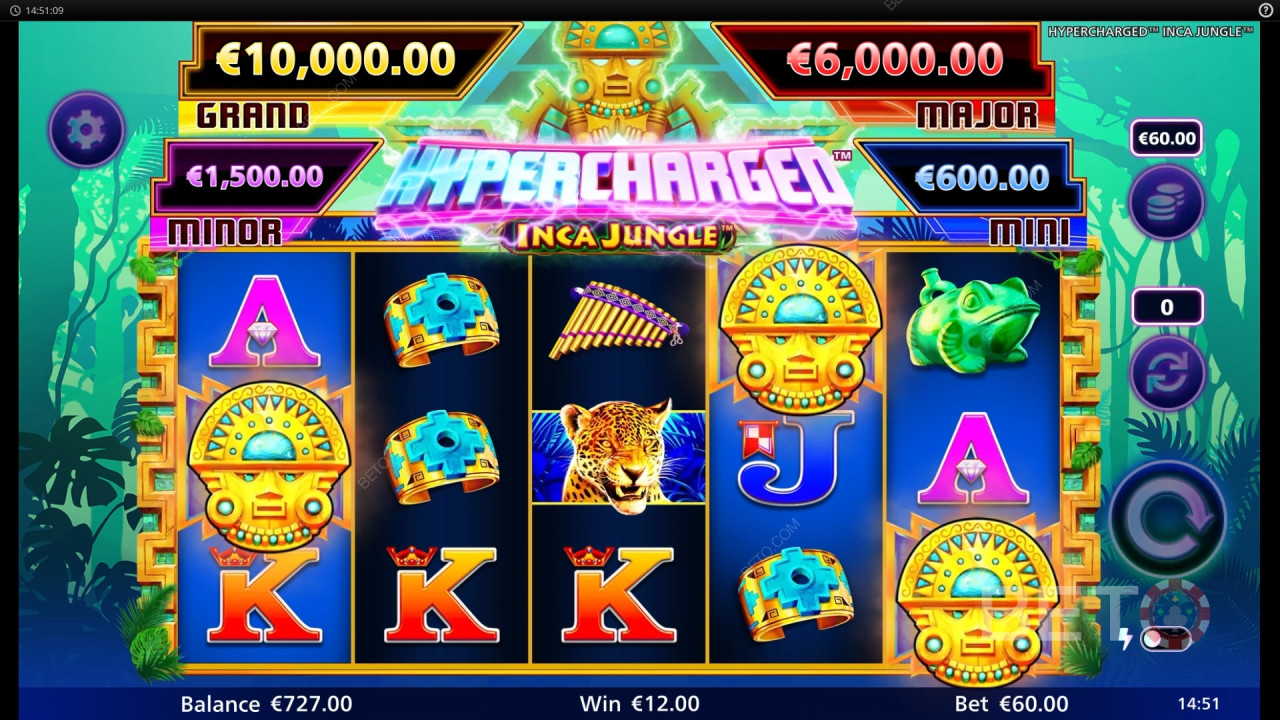 Hypercharged Inca Jungle Играть Бесплатно