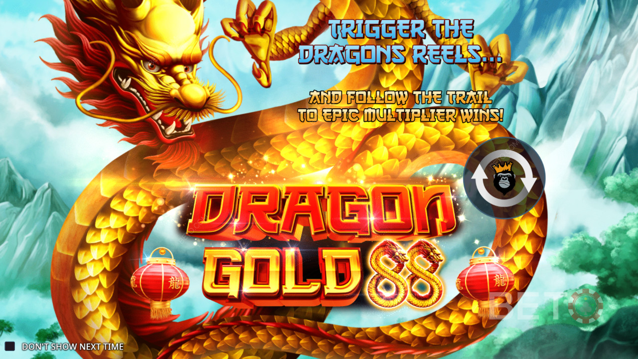 Выиграйте 5 000x вашу ставку в слоте Dragon Gold 88!