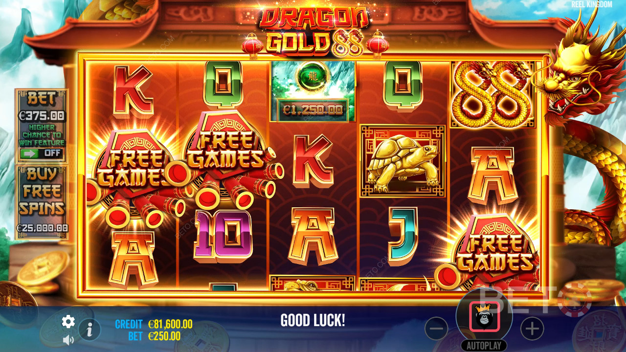 Dragon Gold 88 Обзор от BETO Slots