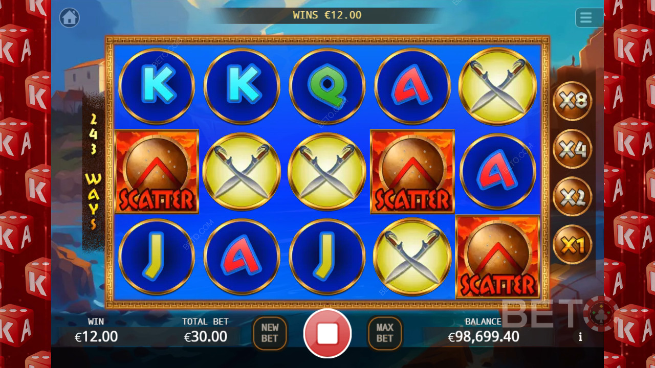 Spartan (KA Gaming) Играть Бесплатно