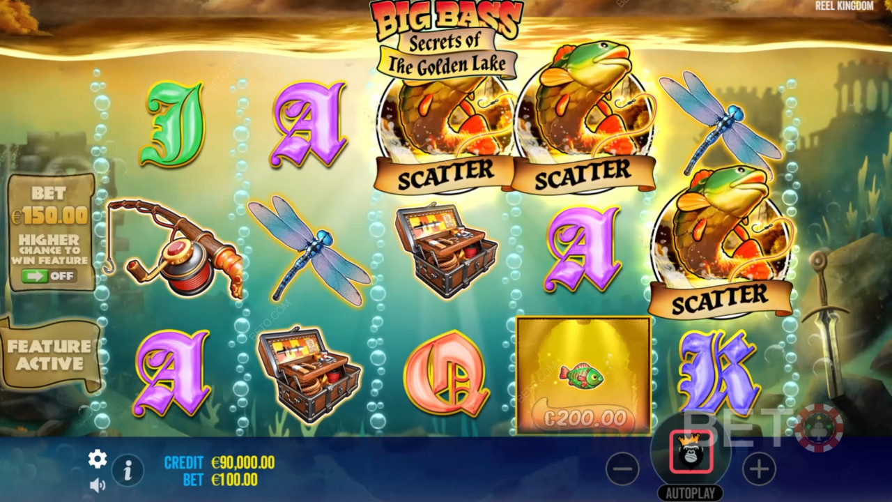 Big Bass Secrets of the Golden Lake Играть Бесплатно