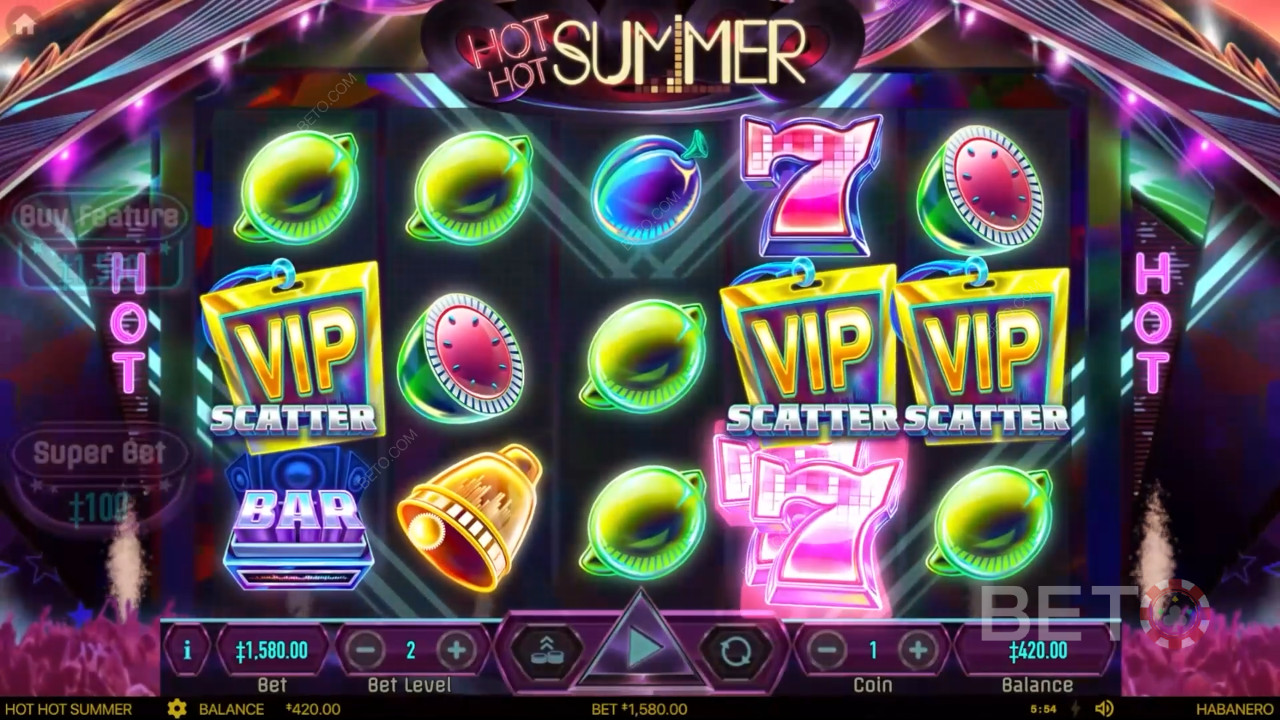 Обзор Hot Hot Summer от BETO Slots