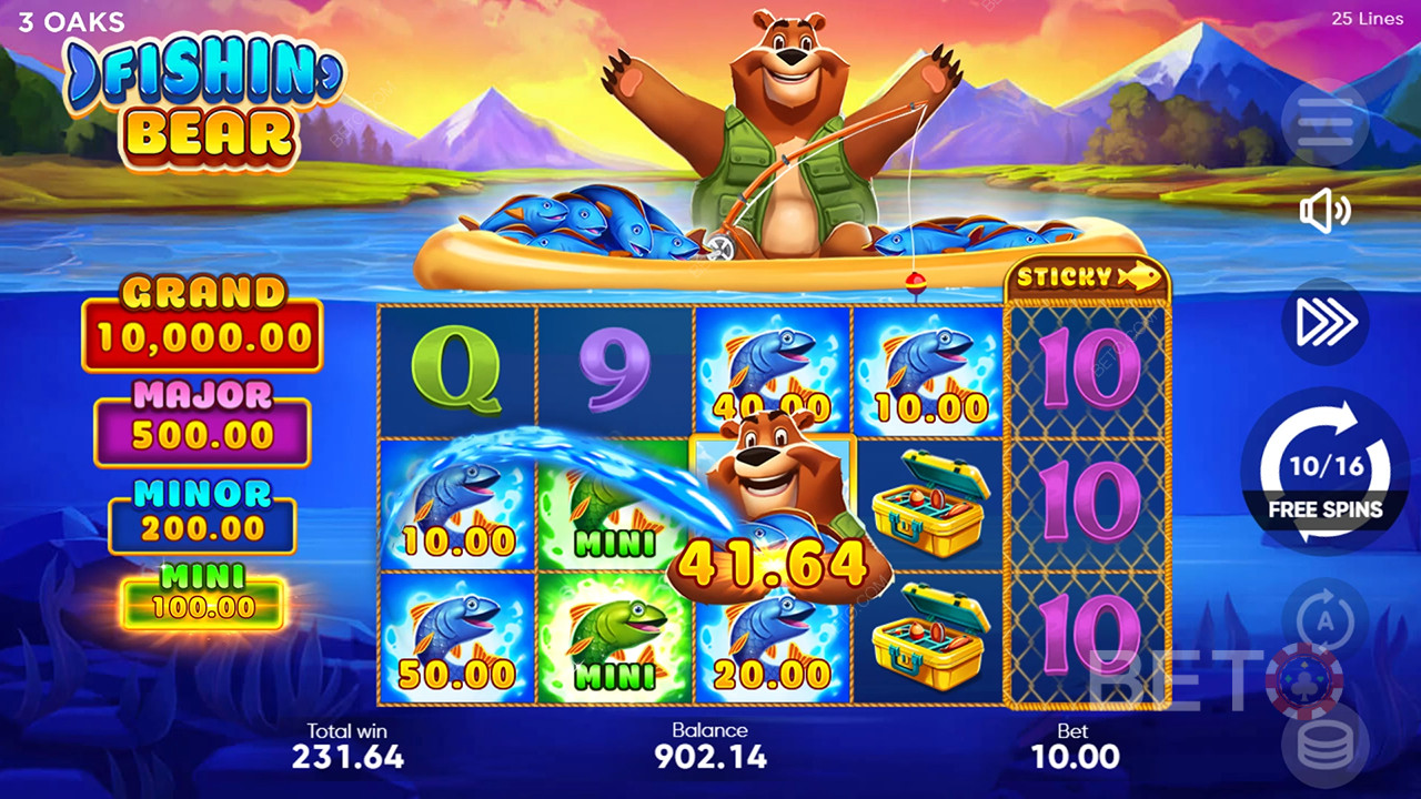 Fishin' Bear Играть Бесплатно