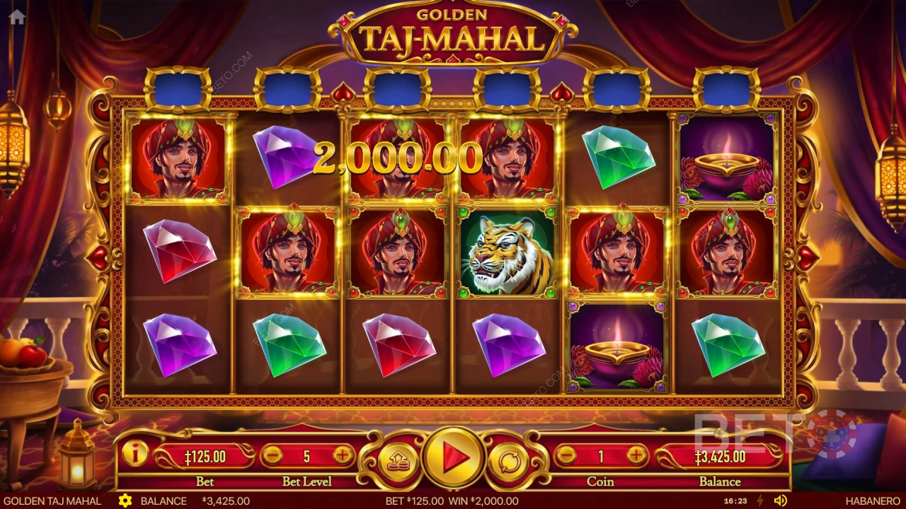 Обзор Golden Taj Mahal от BETO Slots