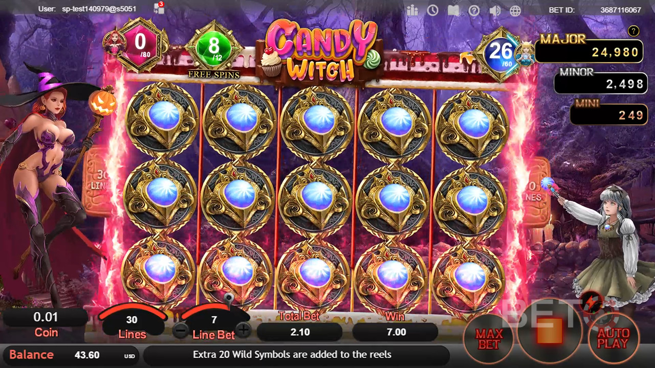 Обзор Candy Witch от BETO Slots