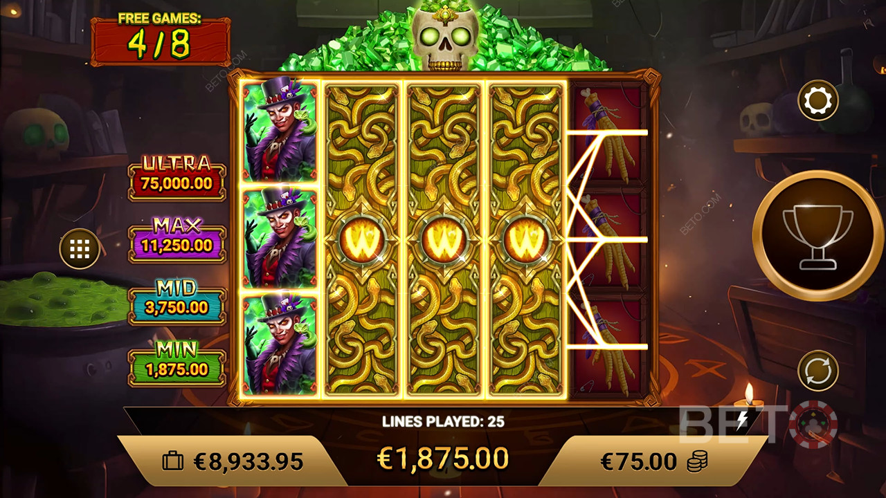 Обзор Voodoo Charms от BETO Slots