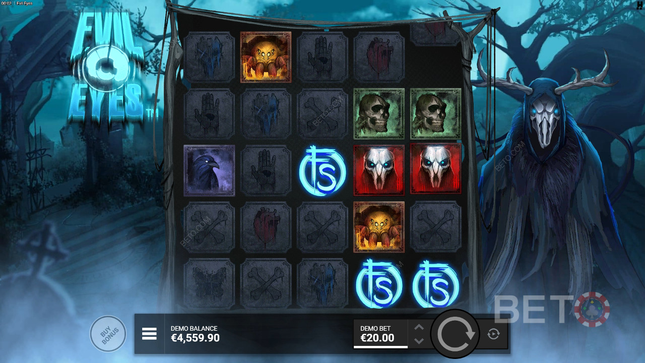 Обзор Evil Eyes от BETO Slots