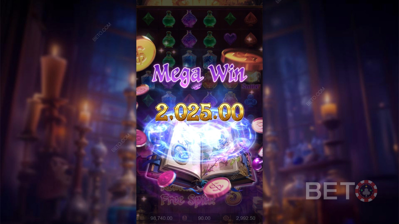 Выиграйте 10 000x вашу ставку в слоте Mystic Potion!