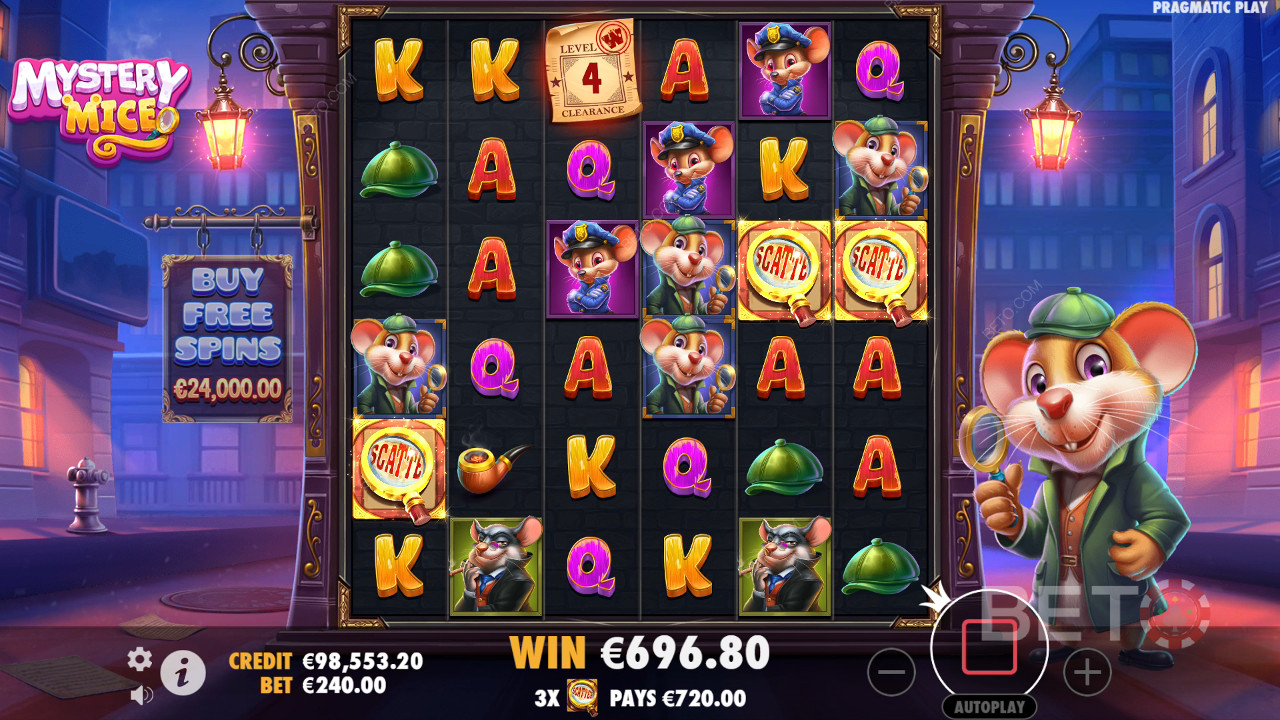 Обзор Mystery Mice от BETO Slots