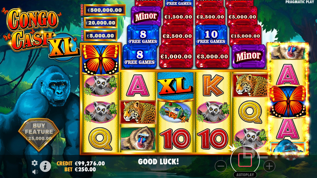 Congo Cash XL Обзор от BETO Slots
