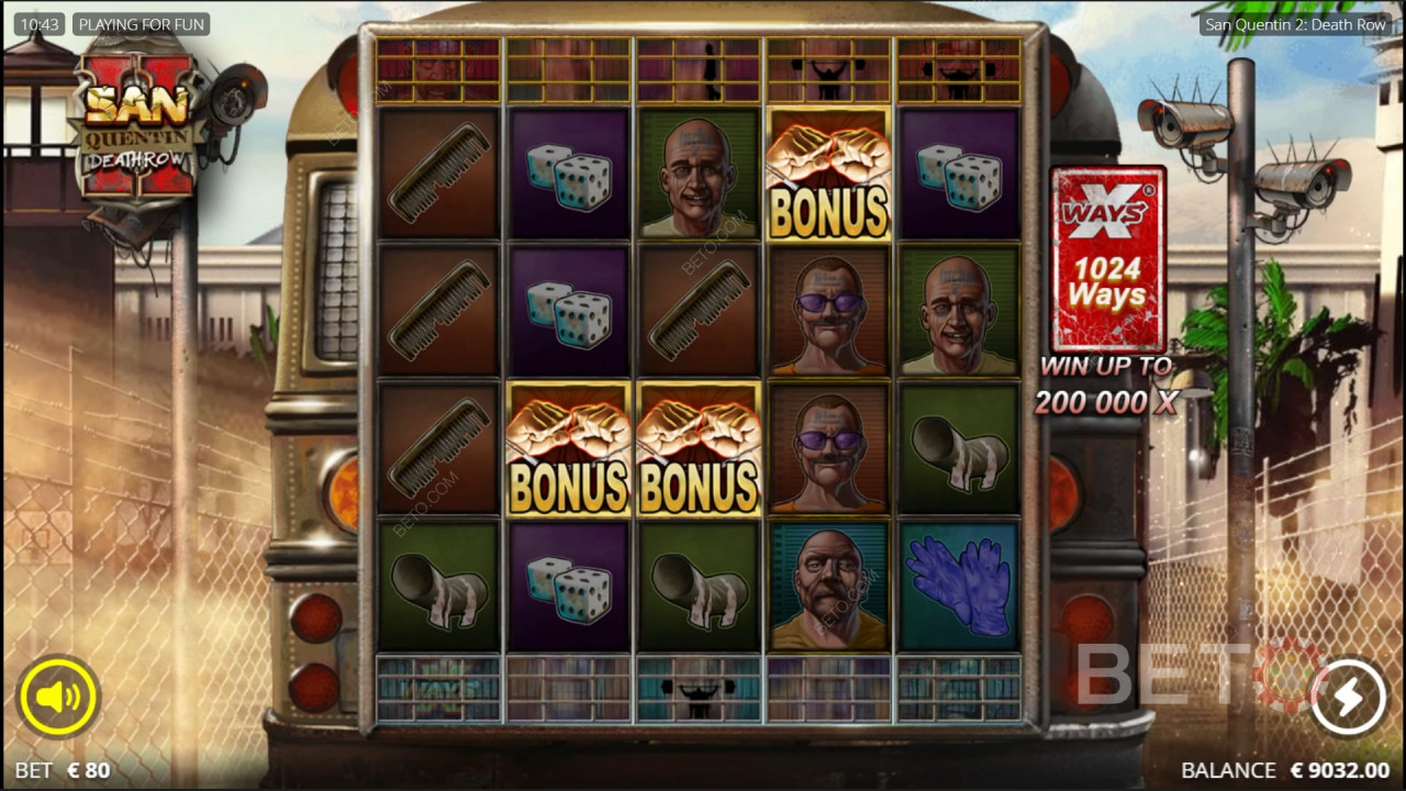 San Quentin 2 Обзор от BETO Slots