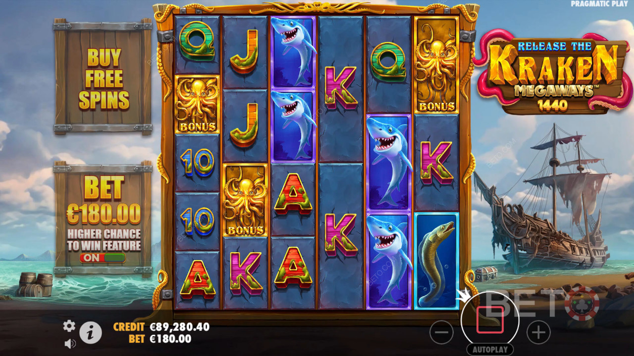 Release the Kraken Megaways Играть Бесплатно