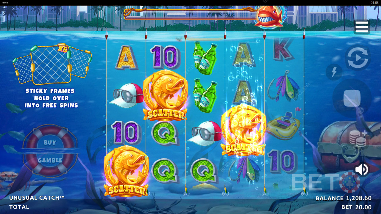 Unusual Catch Играть Бесплатно