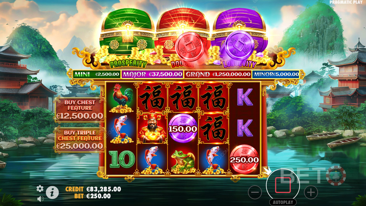 Chests of Cai Shen Играть Бесплатно