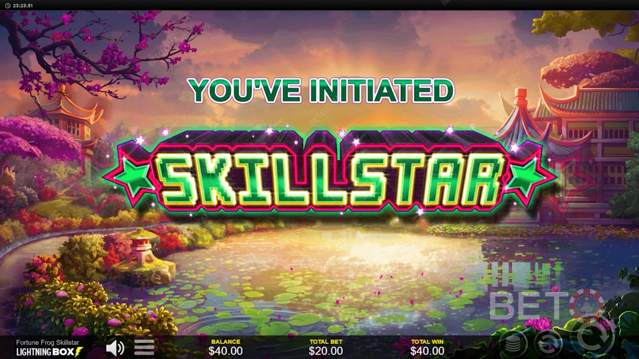Играйте в игровой автомат Fortune Frog Skillstar и получите доступ к функции бесплатных вращений