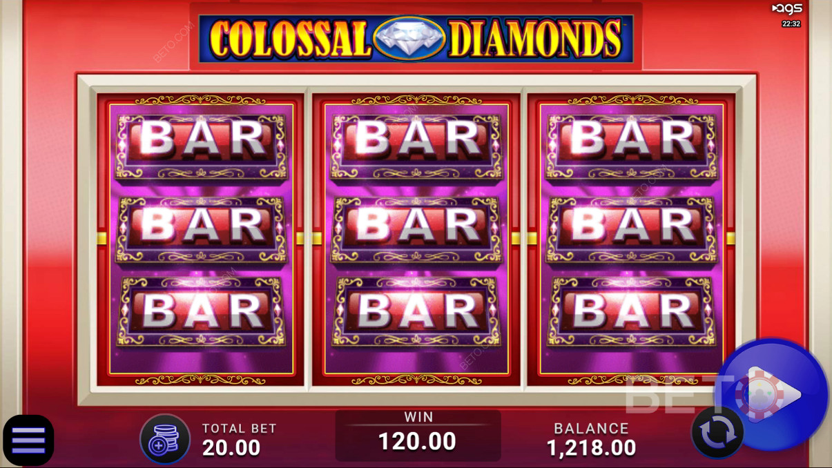 Обзор Colossal Diamonds от BETO Slots