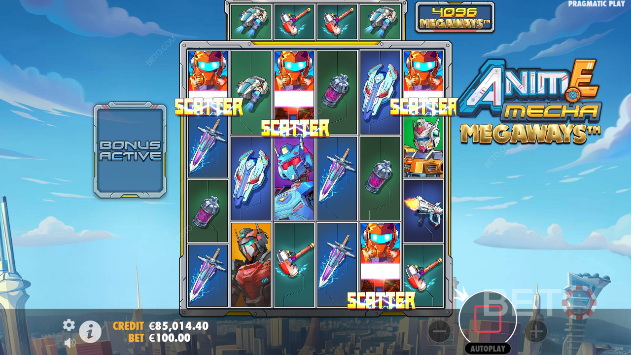 Обзор Anime Mecha Megaways от BETO Slots