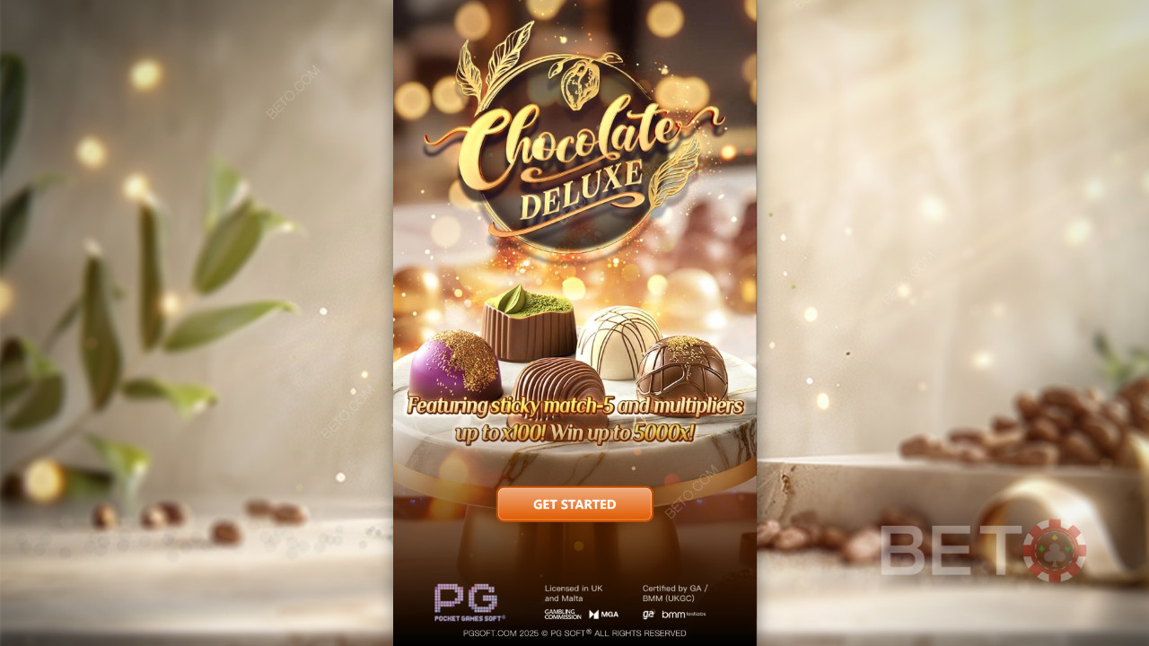 Выиграйте 5 000x вашу ставку в видеослоте Chocolate Deluxe!