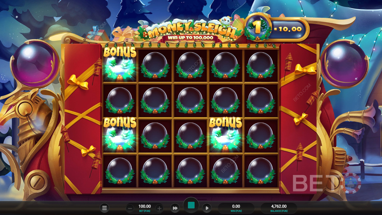 Обзор Money Sleigh от BETO Slots