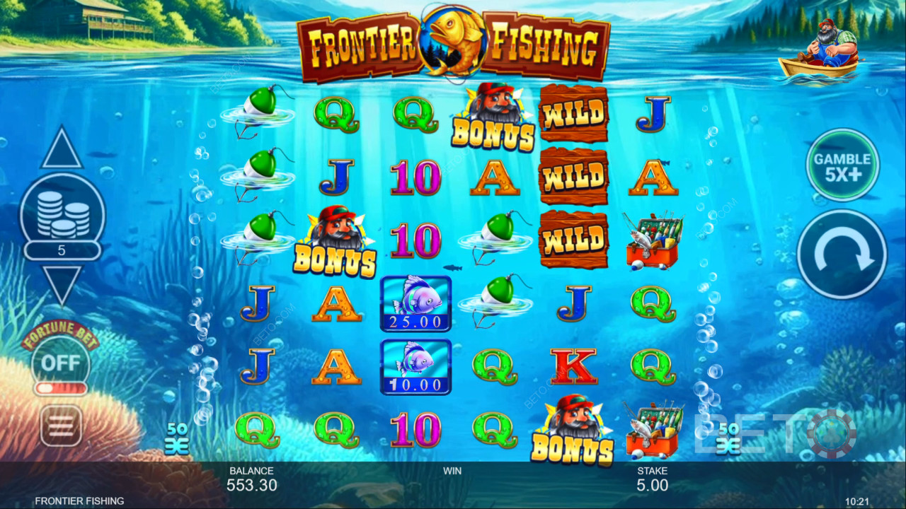 Обзор Frontier Fishing от BETO Slots