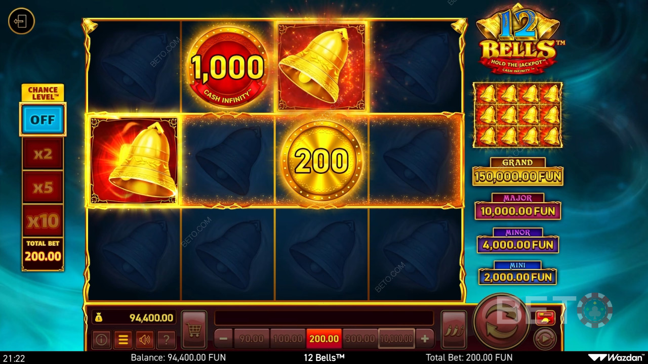 Обзор 12 колоколов от BETO Slots