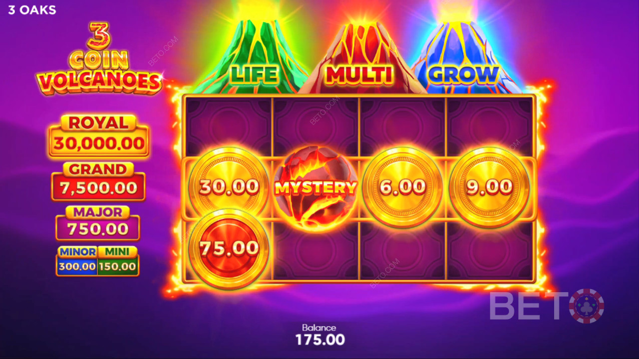3 Coin Volcanoes Играть Бесплатно