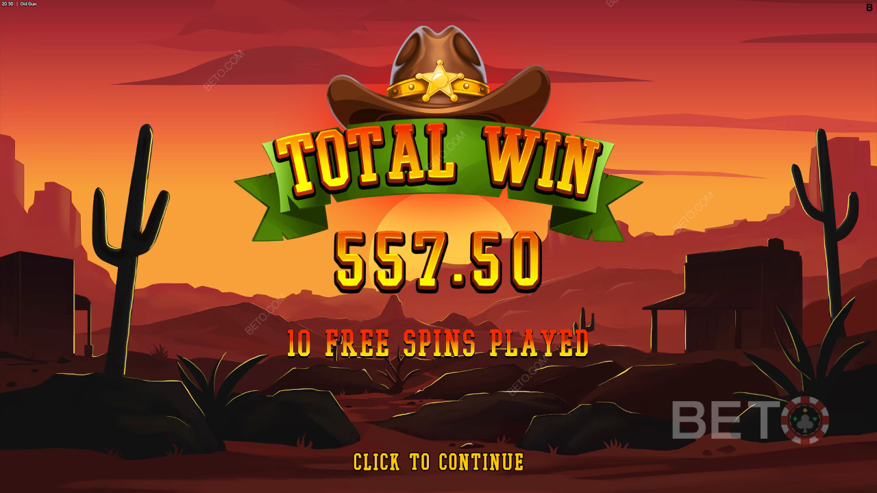 Выиграйте 12 500x вашу ставку в слоте Old Gun!