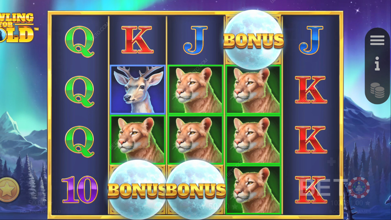 Howling for Gold Играть Бесплатно