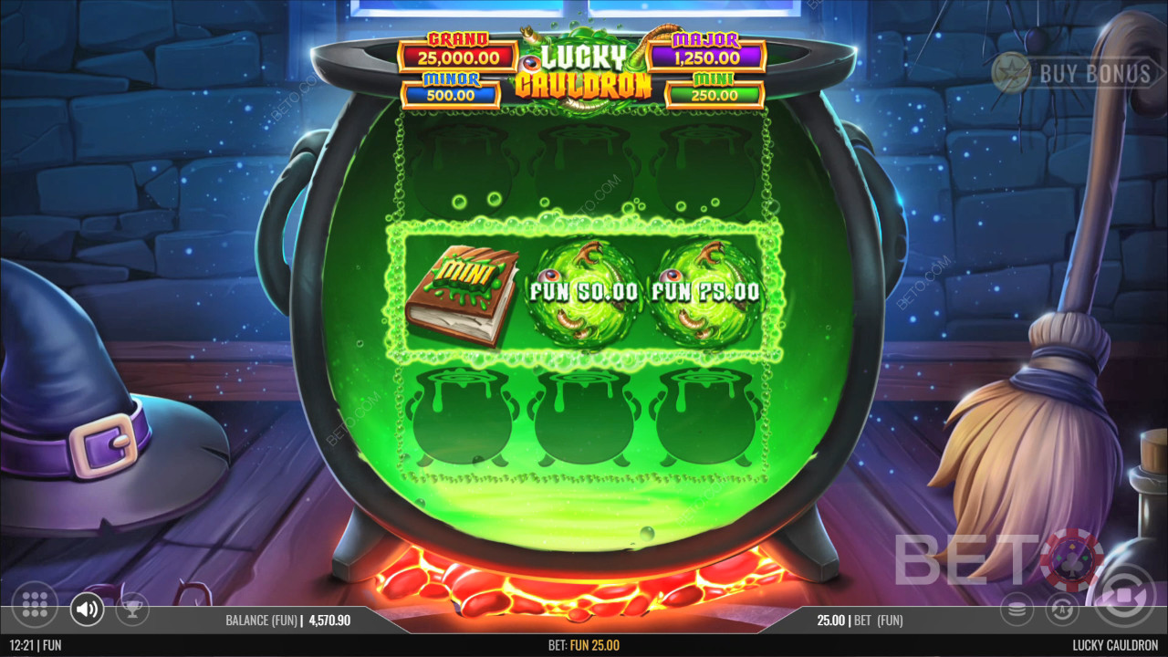 Обзор Lucky Cauldron от BETO Slots