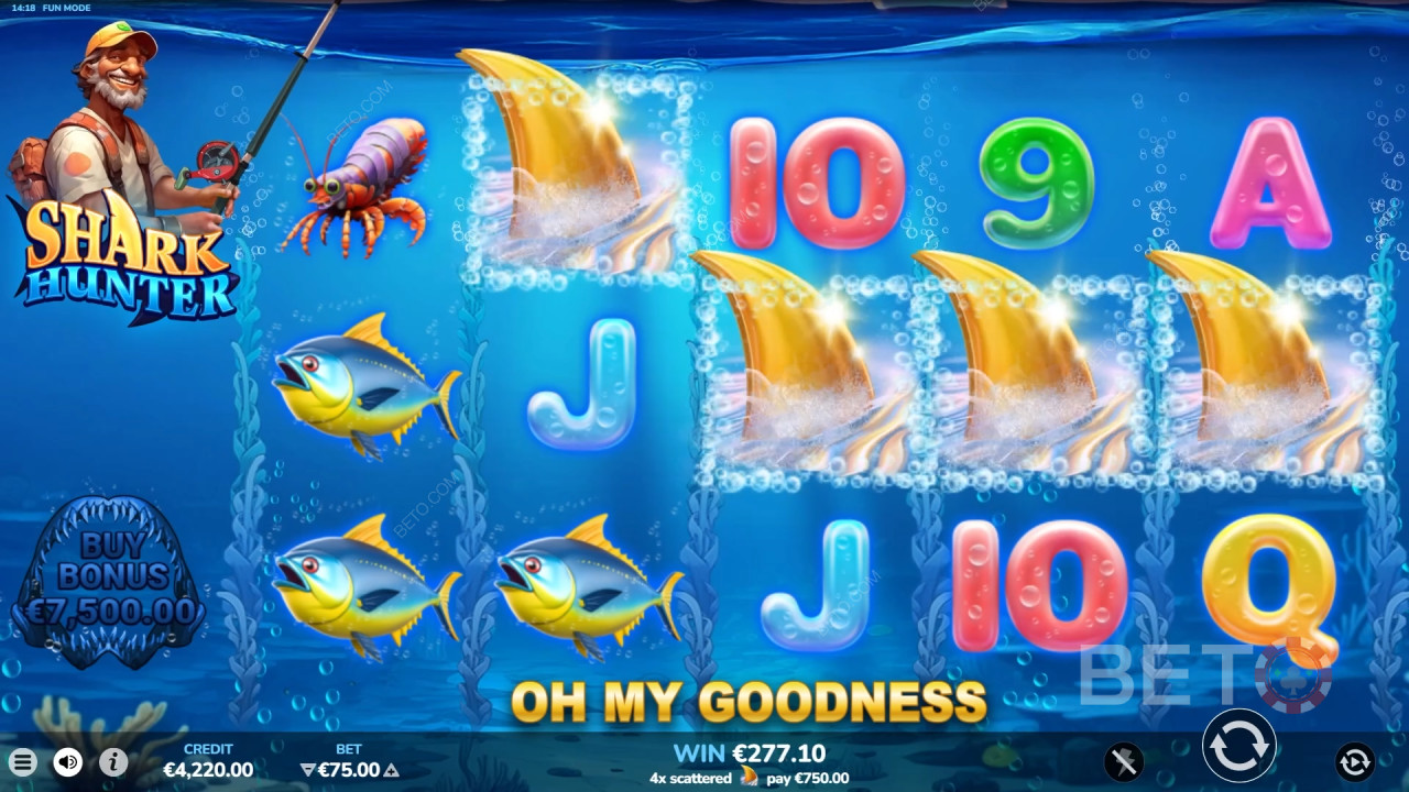 Обзор Shark Hunter от BETO Slots