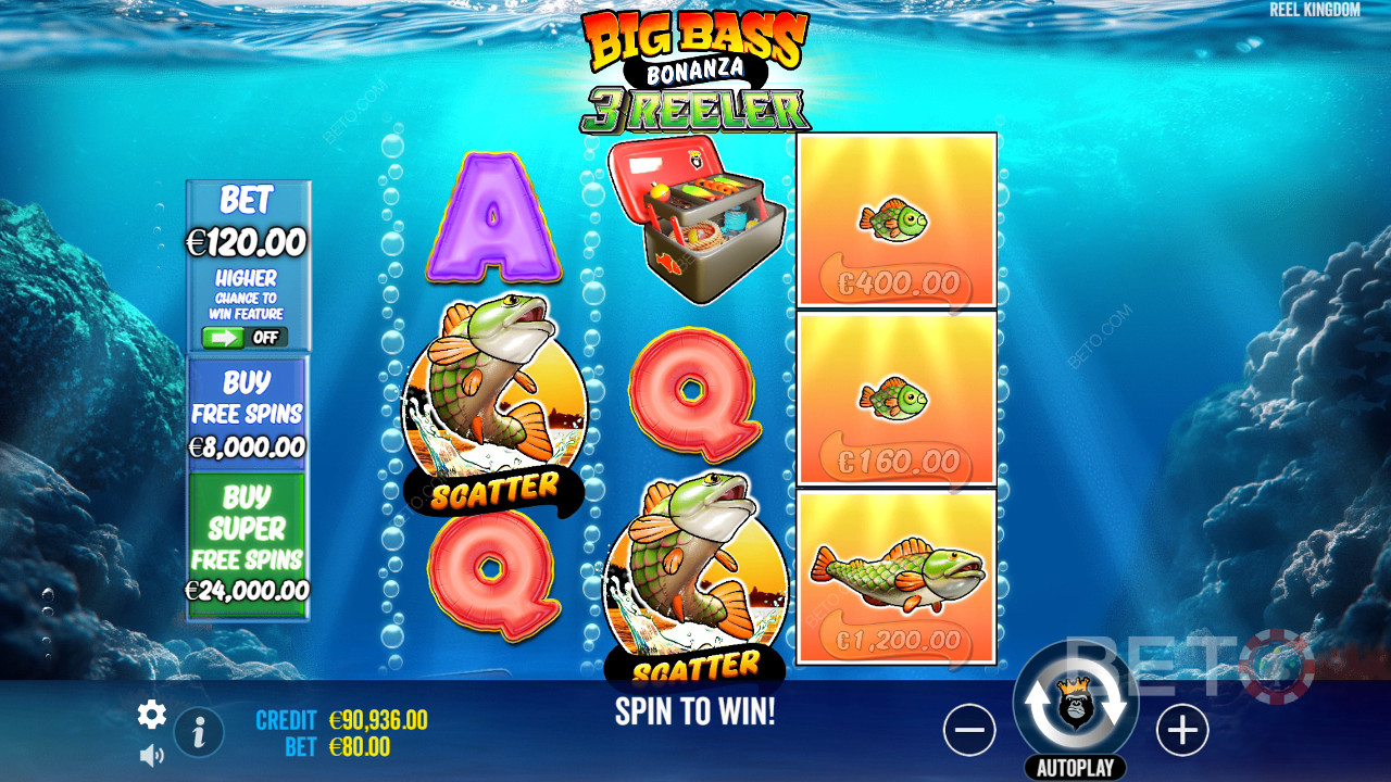 Весело ли Big Bass Bonanza 3 Reeler?