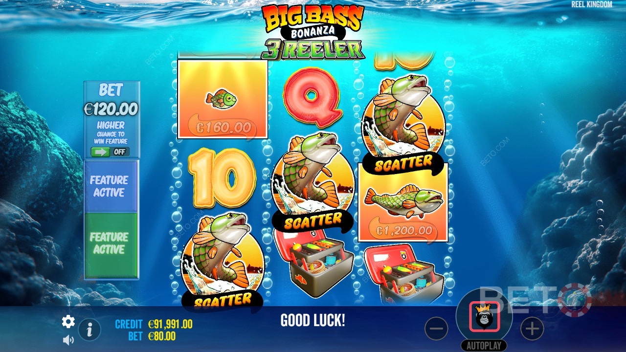 Big Bass Bonanza Обзор 3 Reeler от BETO Slots