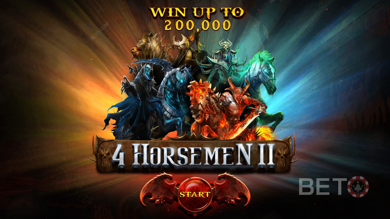 Оседлайте коней славы в обреченном мире слота 4 Horsemen 2
